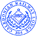 Lodge caledonian Railway number 354